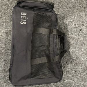 BEIS The Pet Travel Convertible Backpack/Tote Carrier in Black